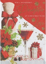 For A Wonderful Daughter At Christmas With Love